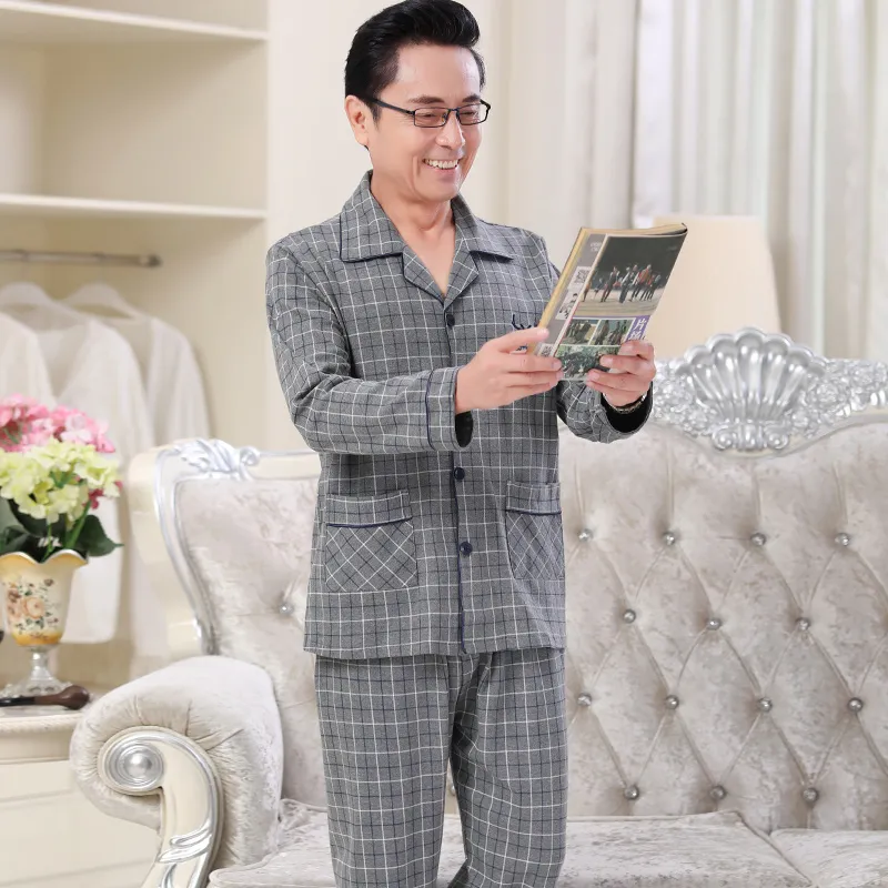 Pretty lady Men Pajama Sets-27