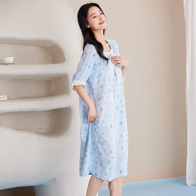Pretty lady Women's Nightgowns-3