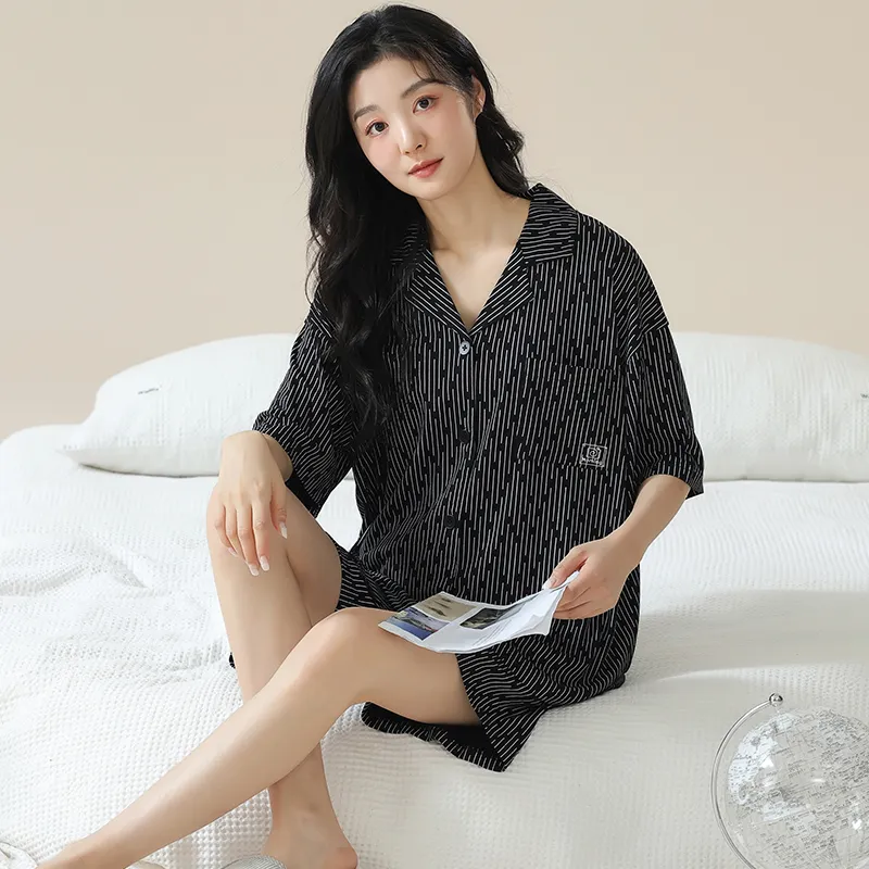 Pretty lady Women's Pajama Sets-4