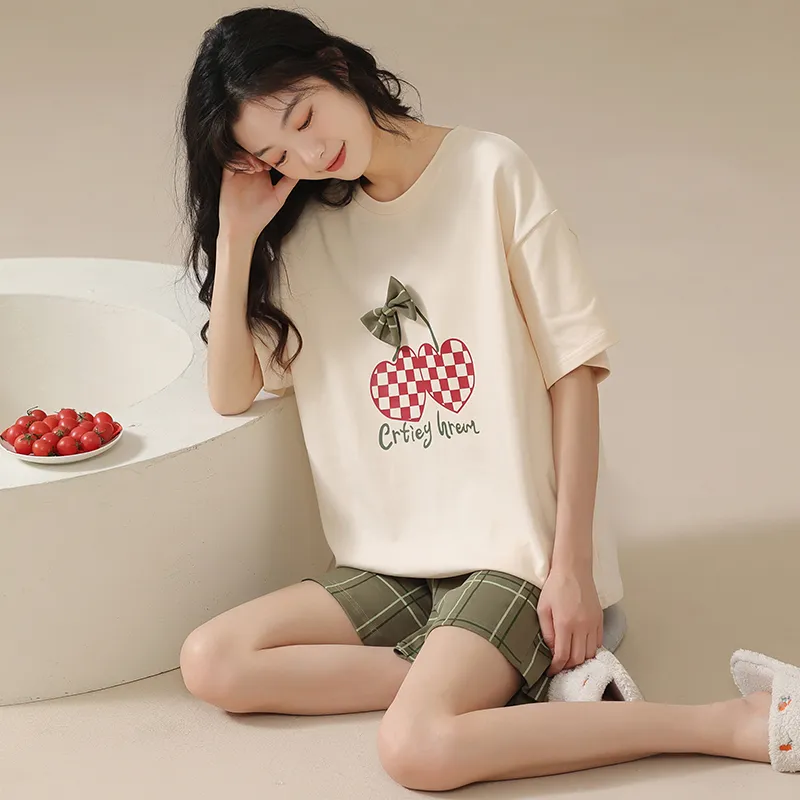 Pretty lady Women's Pajama Sets-5