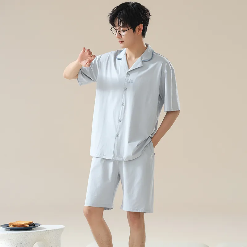 Pretty lady Men Pajama Sets-1