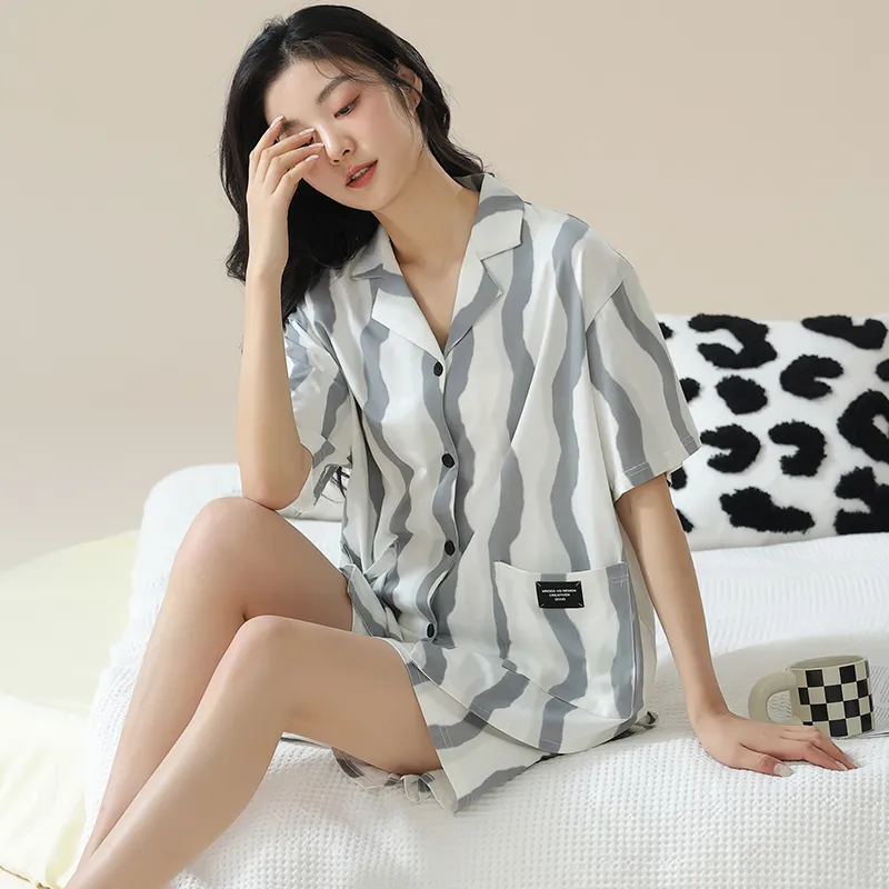 Pretty lady Women's Pajama Sets-5