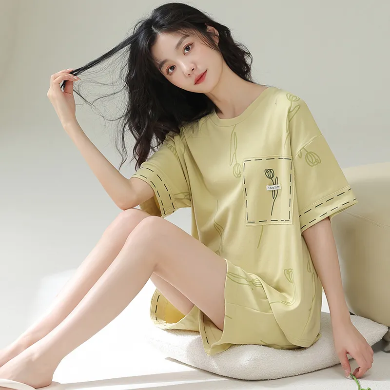 Pretty lady Women's Pajama Sets-5