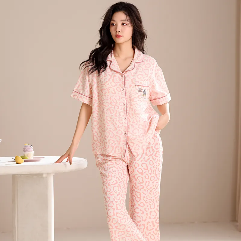 Pretty lady Women's Pajama Sets-4