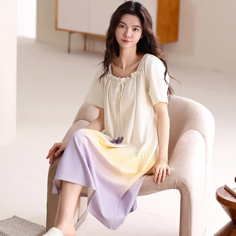 Pretty lady Women's Nightgowns-5