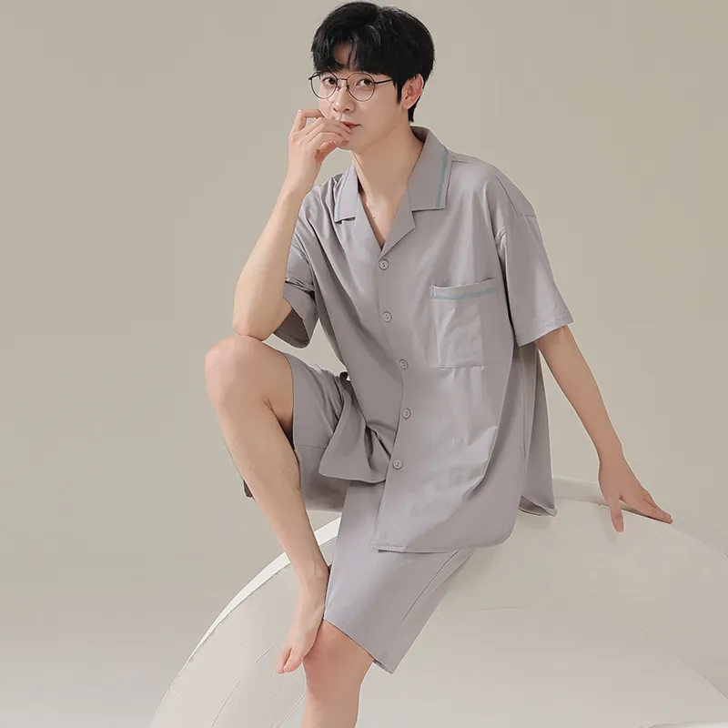 Pretty lady Men Pajama Sets-4