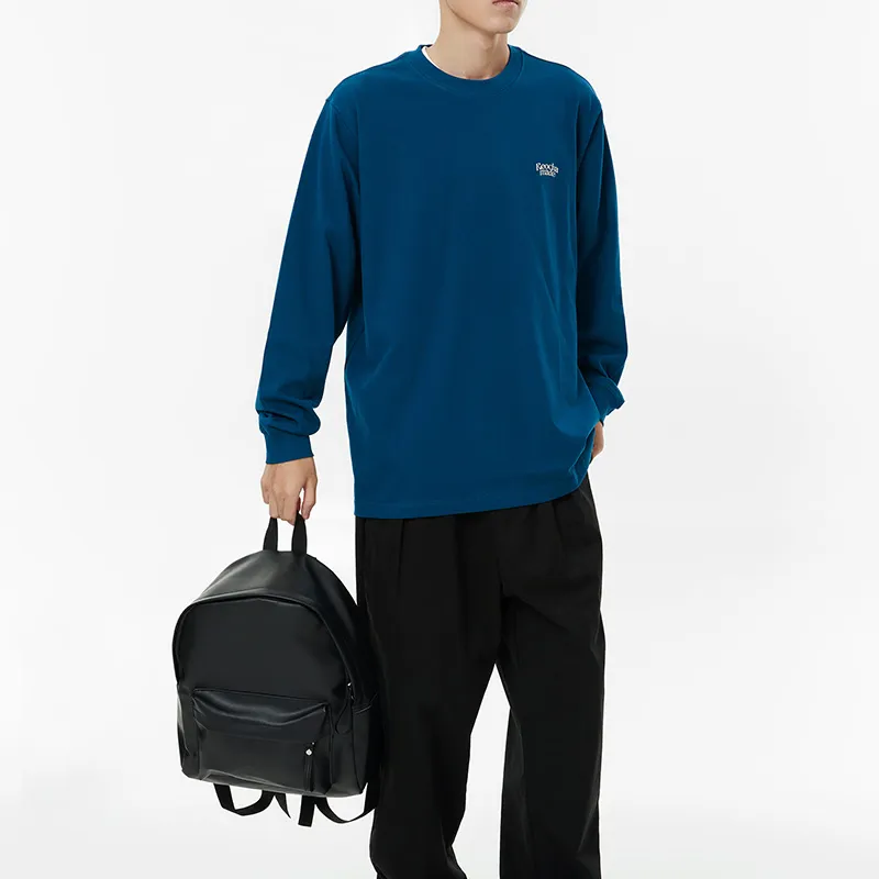 ALNI BITTON PU Backpack Regular Men's Black-1