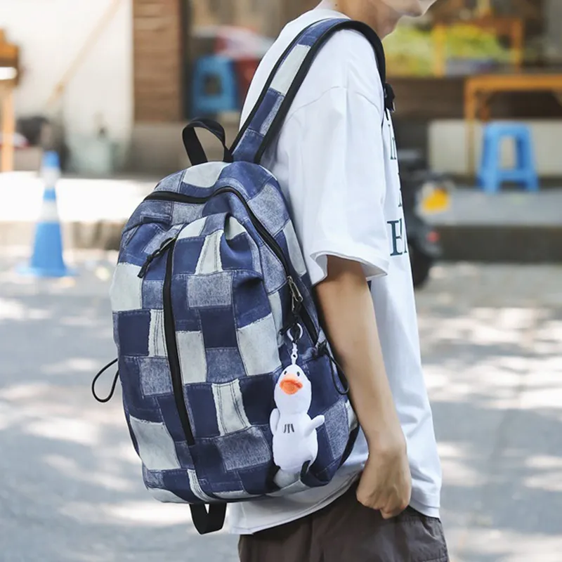 ALNI BITTON PU Backpack Regular Men's Black-6