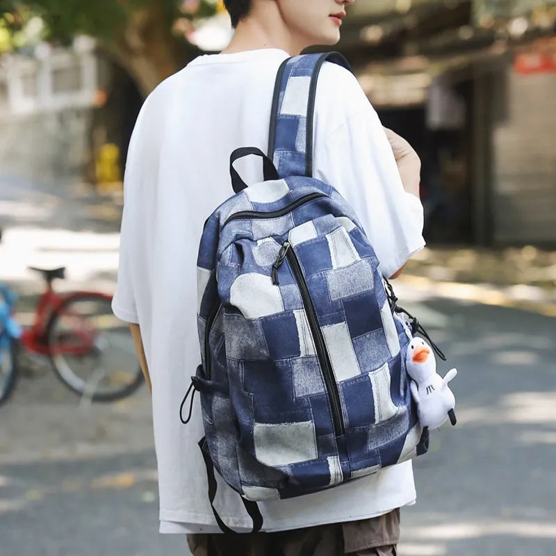 ALNI BITTON PU Backpack Regular Men's Black-7