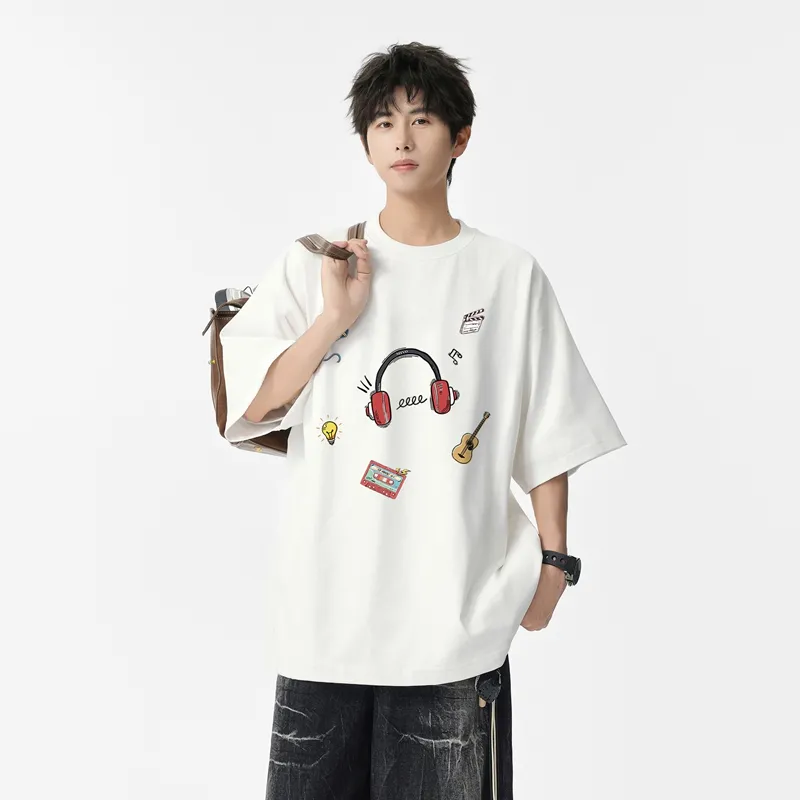 MONTVOO Drop Shoulder Sleeve T Shirt Women's-2