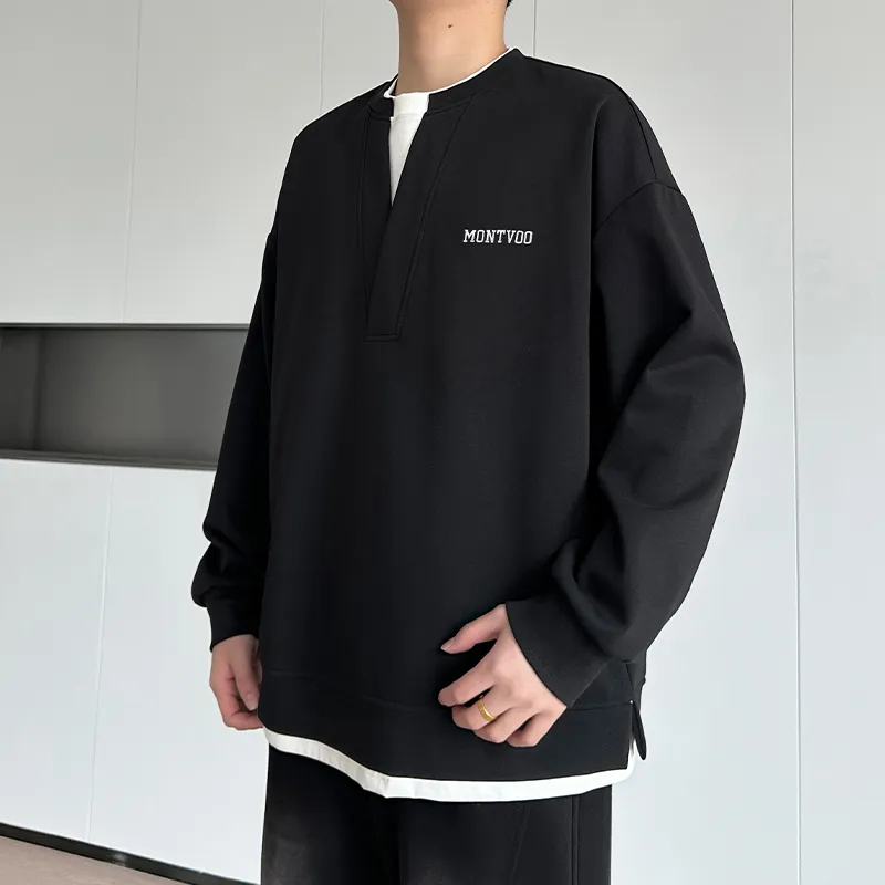 MONTVOO Sweatshirt Unisex Active Black-1