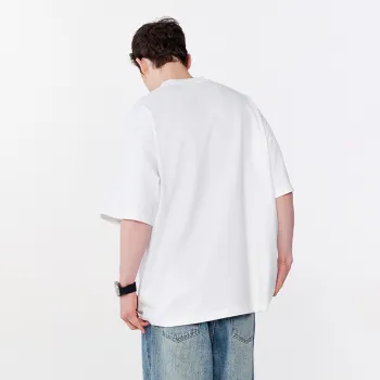 MONTVOO Drop Shoulder Sleeve T Shirt Unisex