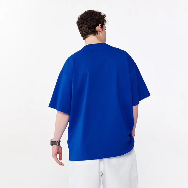 MONTVOO Drop Shoulder Sleeve T Shirt Unisex-6