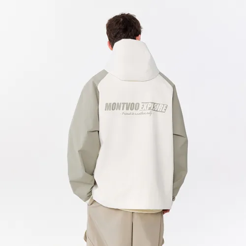 MONTVOO Jackets Coats Unisex Warm White