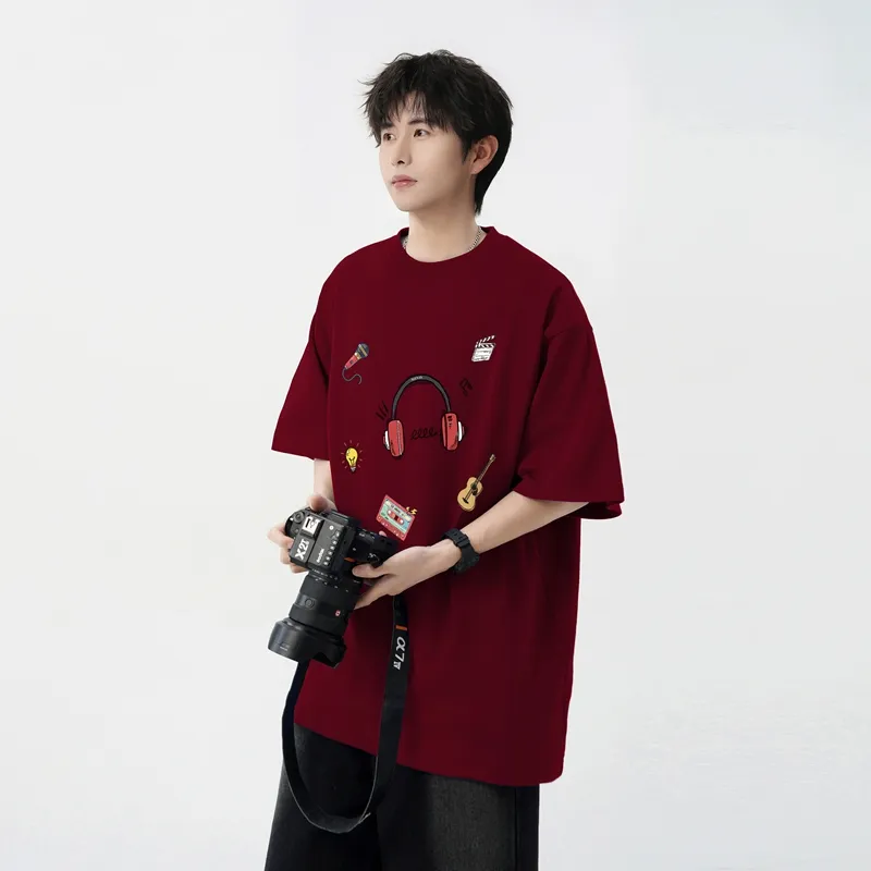 MONTVOO Drop Shoulder Sleeve T Shirt Women's-8