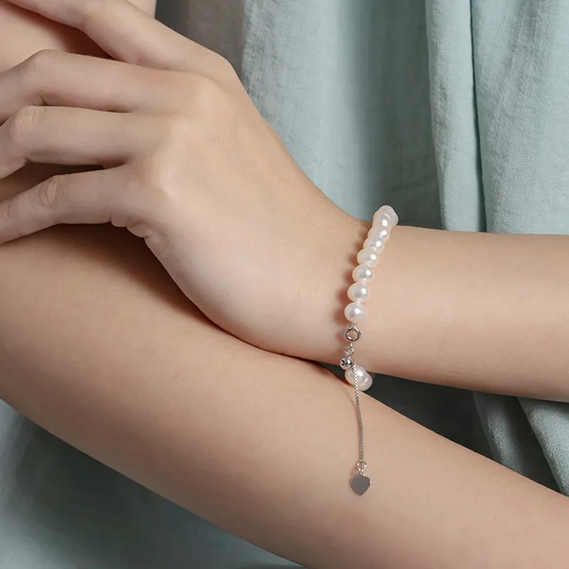 OSM Freshwater Pearl Pearl Bracelets Women's-4