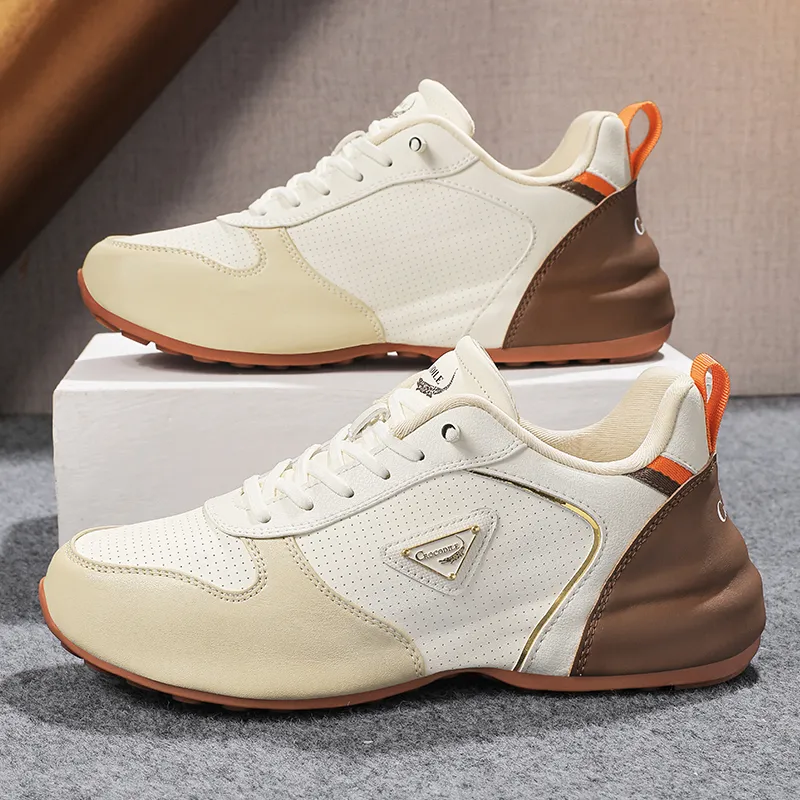 VFTS Cushioned Wear-Resistant Breathable Slip-Resistant Low-Top Casual Shoes Unisex-8