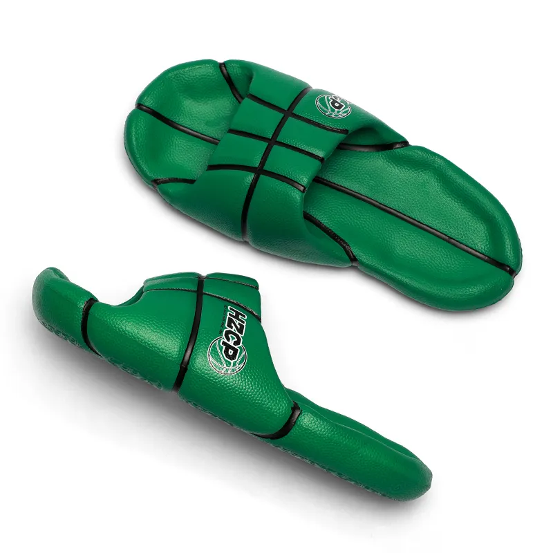 Ballspark x HZCP Slip Resistant Abrasion Resistant Basketball Casual Slippers Unisex Celtic Green-7