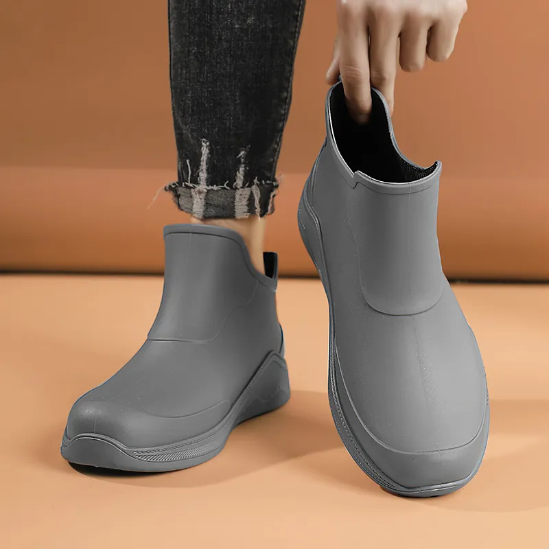 Warrior Water-Resistant Slip-Resistant Rain Boots Men's-13