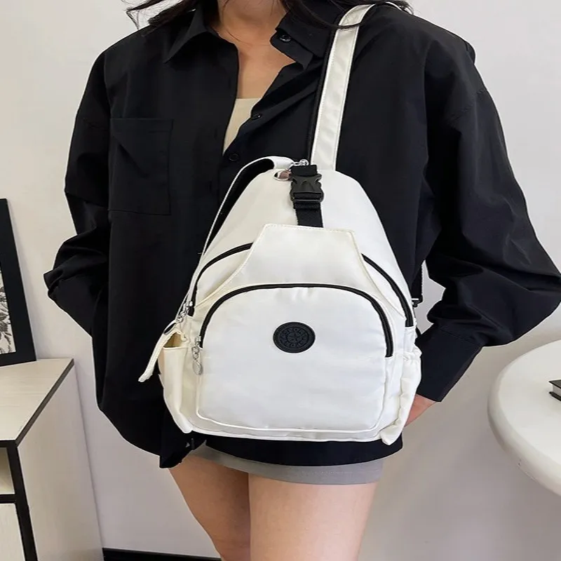 Techson Nylon Sling Bag Unisex Multicolor-7