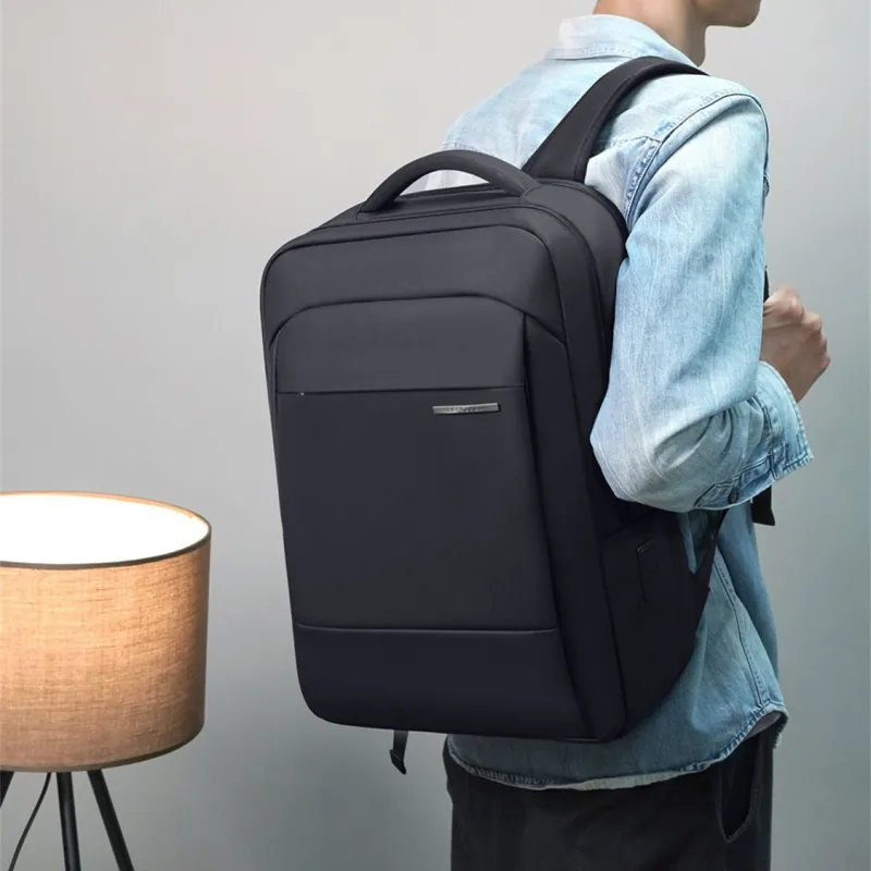 Techson Membrana Dermalis Backpack Regular Unisex Obsidian Black/Mist Gray-1