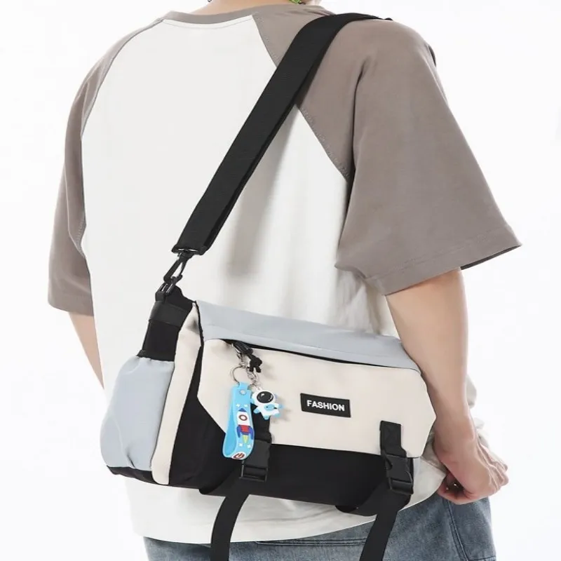 Techson Nylon Crossbody Bag Unisex Multicolor-1