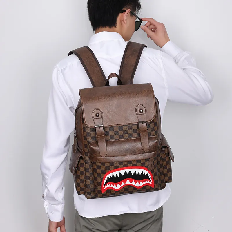 Techson PU Backpack Regular Unisex Multicolor-7