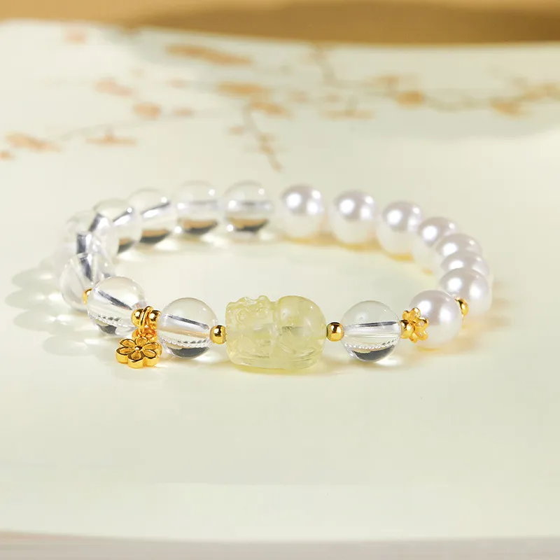 Emerald Dynasty Crystal Jade Bracelets Women's-2