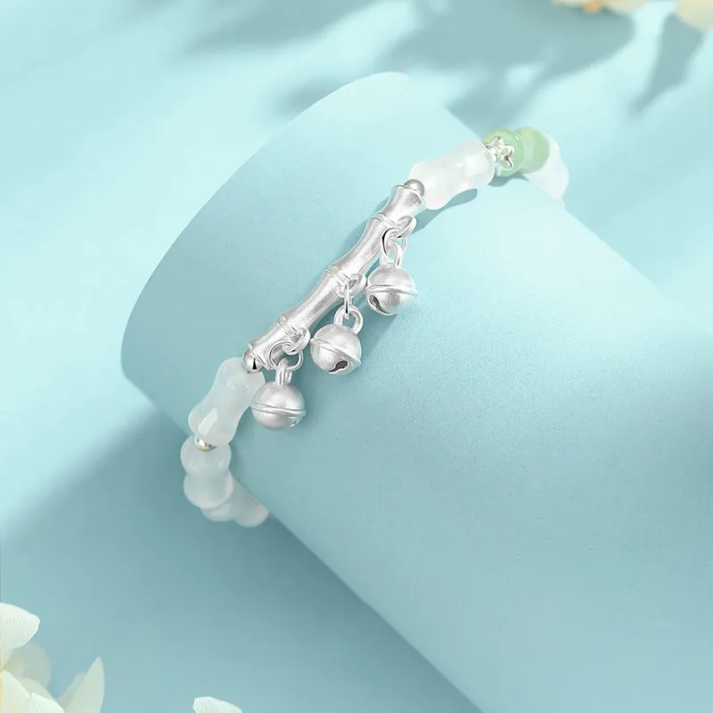 Emerald Dynasty Chalcedony Bracelets Women's-3