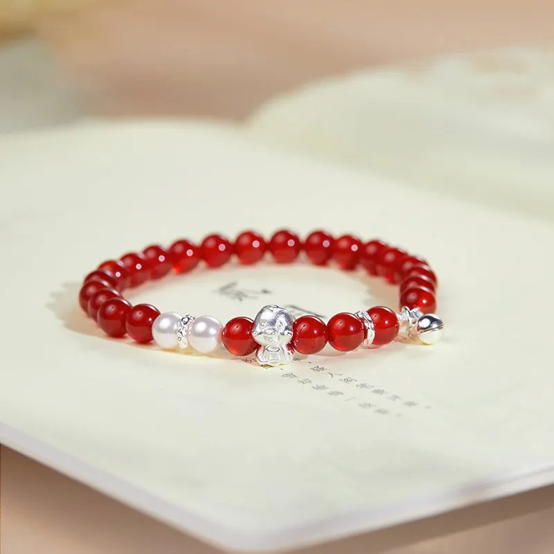 Emerald Dynasty Agate Jade Bracelets Women's-2