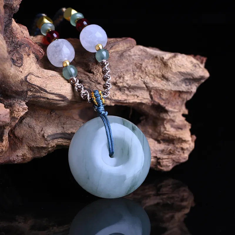 Emerald Dynasty Tianshan Jade Jade Necklaces Unisex-3