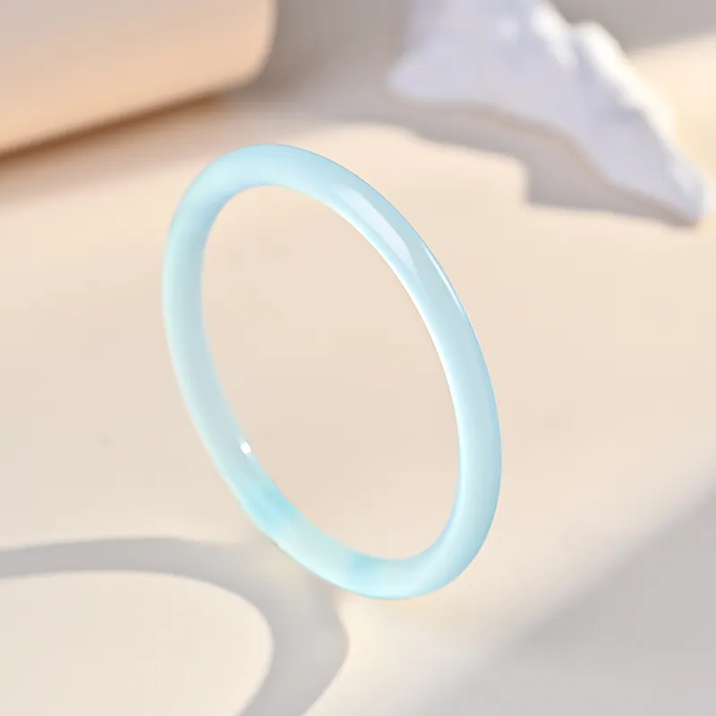 Emerald Dynasty Chalcedony Bangles Women's-4