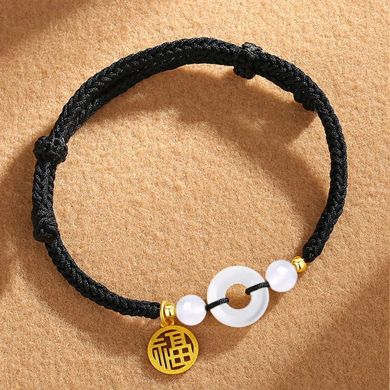 Emerald Dynasty Agate Jade Bracelets Unisex-3