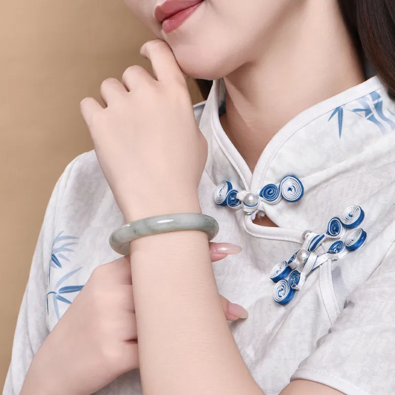 Emerald Dynasty Tianshan Jade Jade Bangles Women's-1