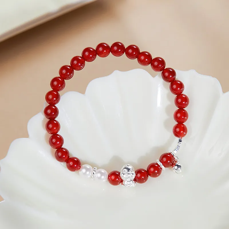 Emerald Dynasty Agate Jade Bracelets Women's-3