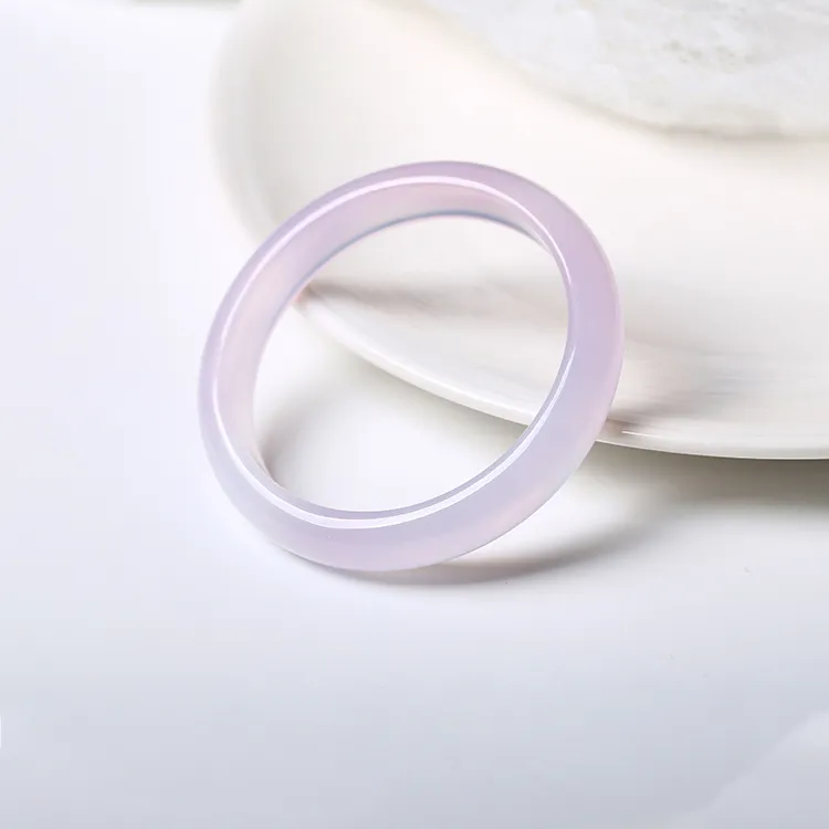 Emerald Dynasty Chalcedony Jade Bangles Women's-5