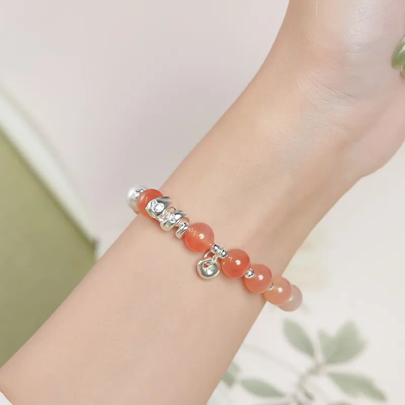Emerald Dynasty Agate Bracelets Women's-5