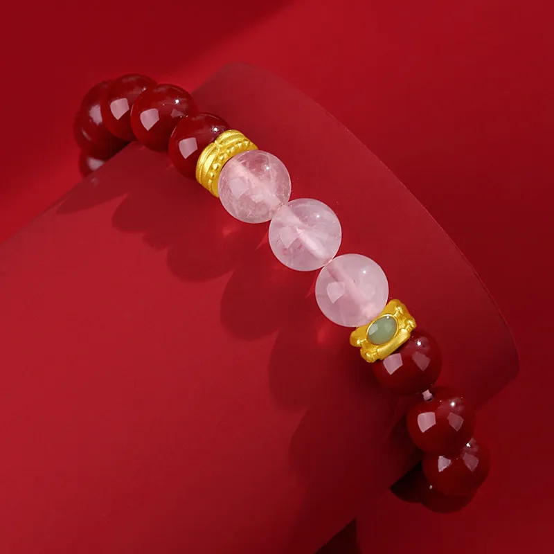 Emerald Dynasty Cinnabar Bracelets Women's-3