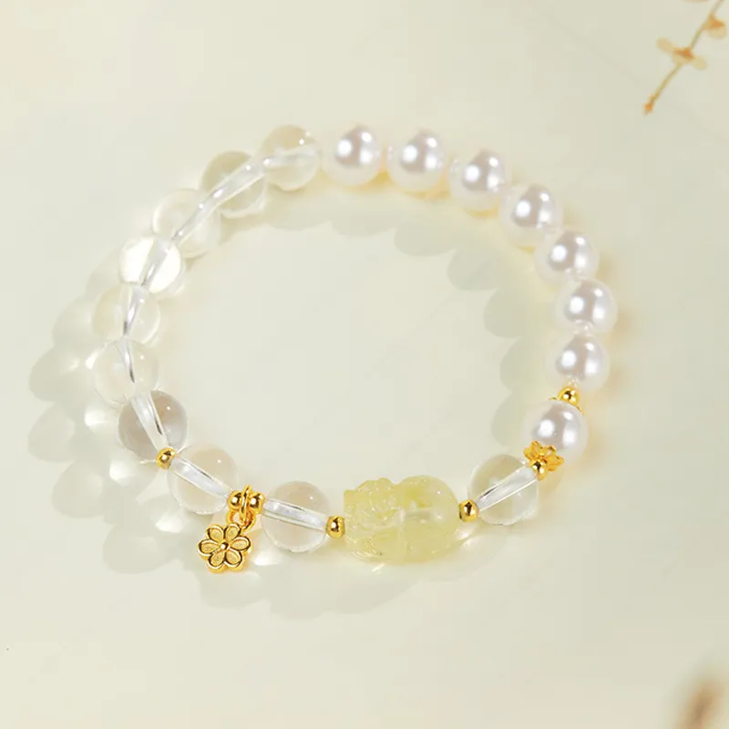 Emerald Dynasty Crystal Jade Bracelets Women's-1
