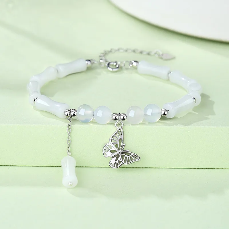 Emerald Dynasty Chalcedony Bracelets Women's-2