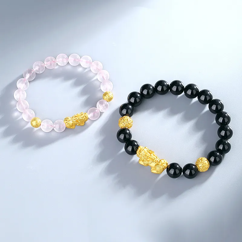 Emerald Dynasty Obsidian Bracelets Unisex-6
