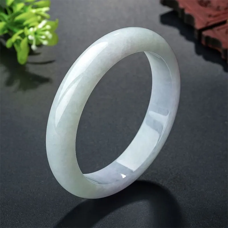 Emerald Dynasty Glutinous Jade Bangles Women's-1