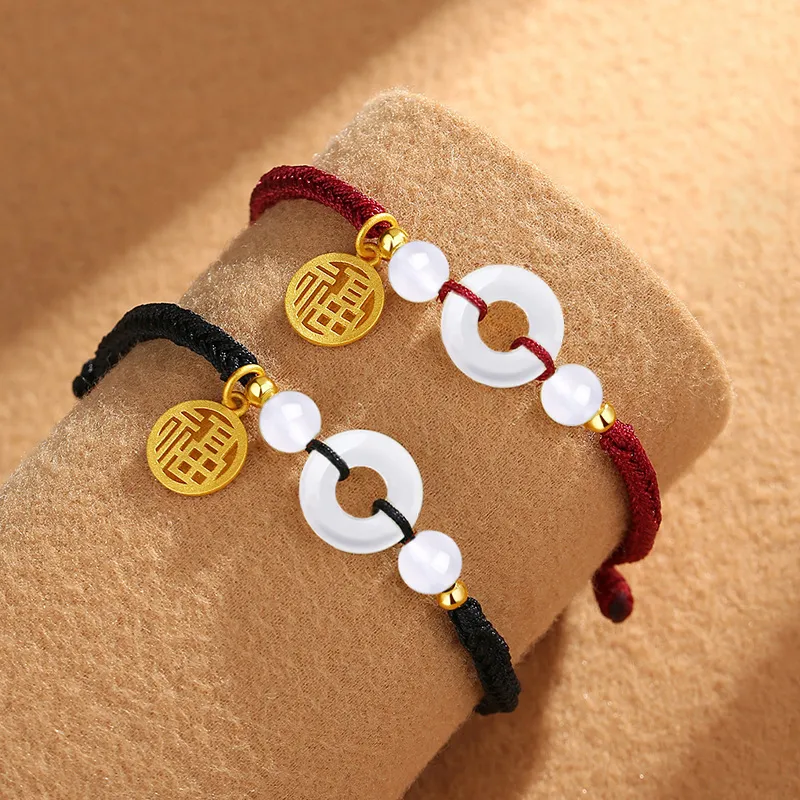Emerald Dynasty Agate Jade Bracelets Unisex-4