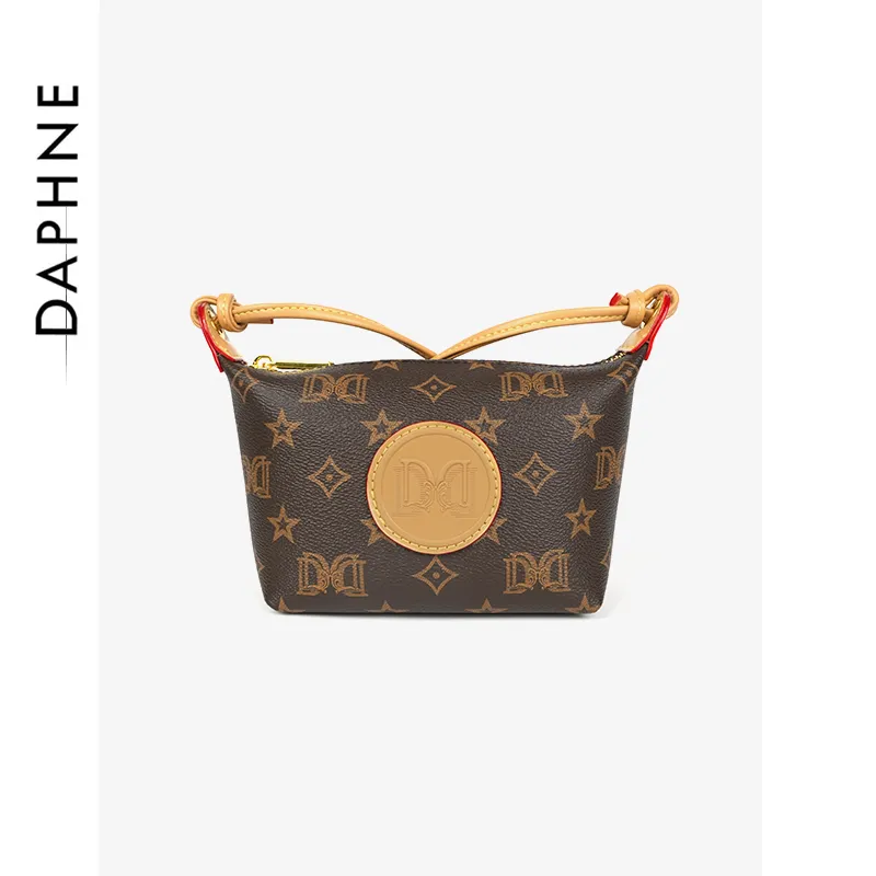 DAPHNE PVC Bucket Bag Handbag Regular Women's Pink/Coffee-7