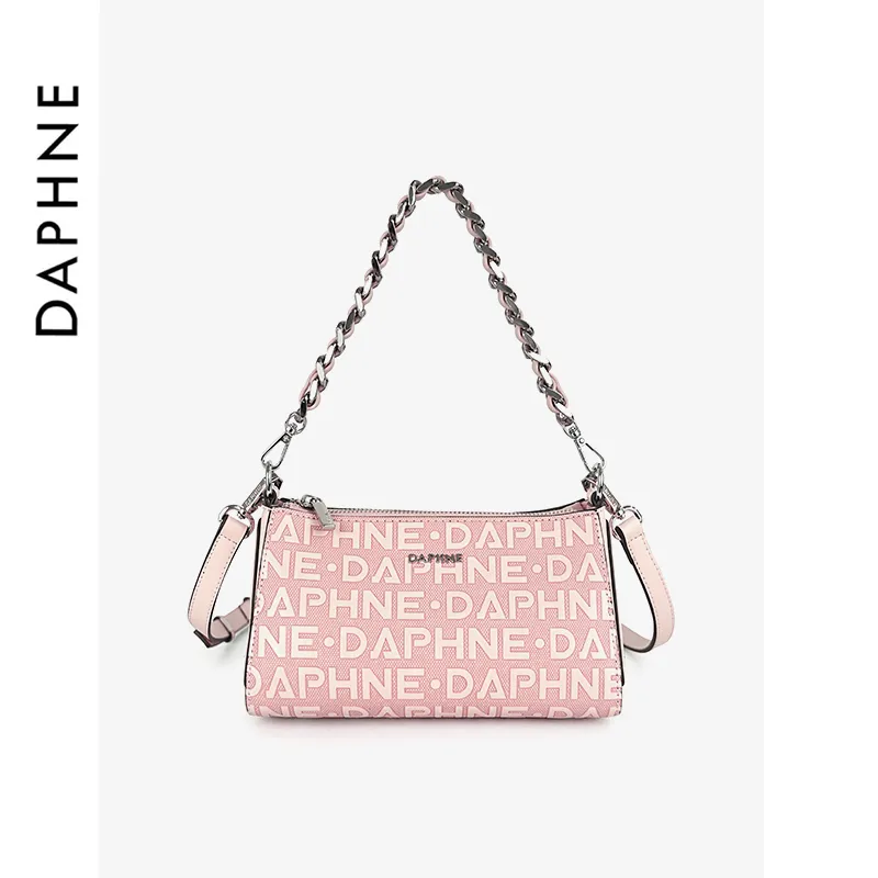 DAPHNE PU Underarm Shoulder Bag Regular Women's Pink-1