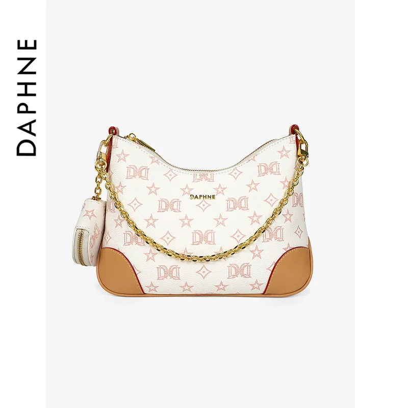 DAPHNE PVC Dumpling Bag Shoulder Bag Regular Women's White-4