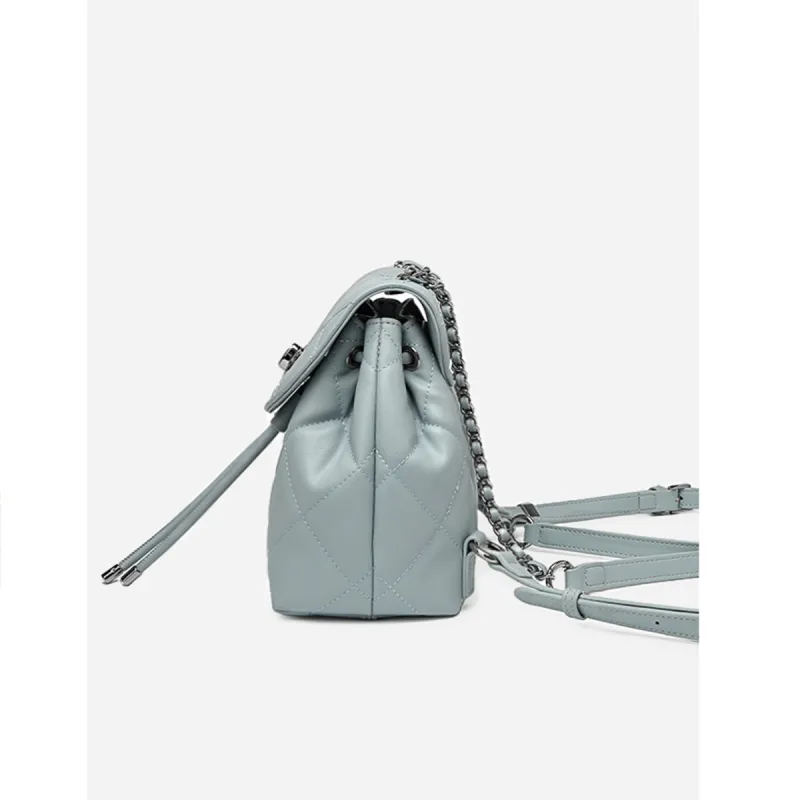 DAPHNE PU Backpack Women's Blue-3