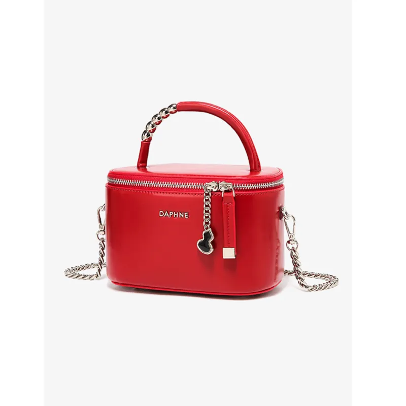 DAPHNE PU Handbag Regular Women's Red-1