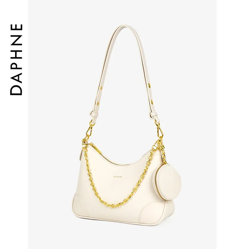 DAPHNE PU Crossbody Bag Regular Women's White-4