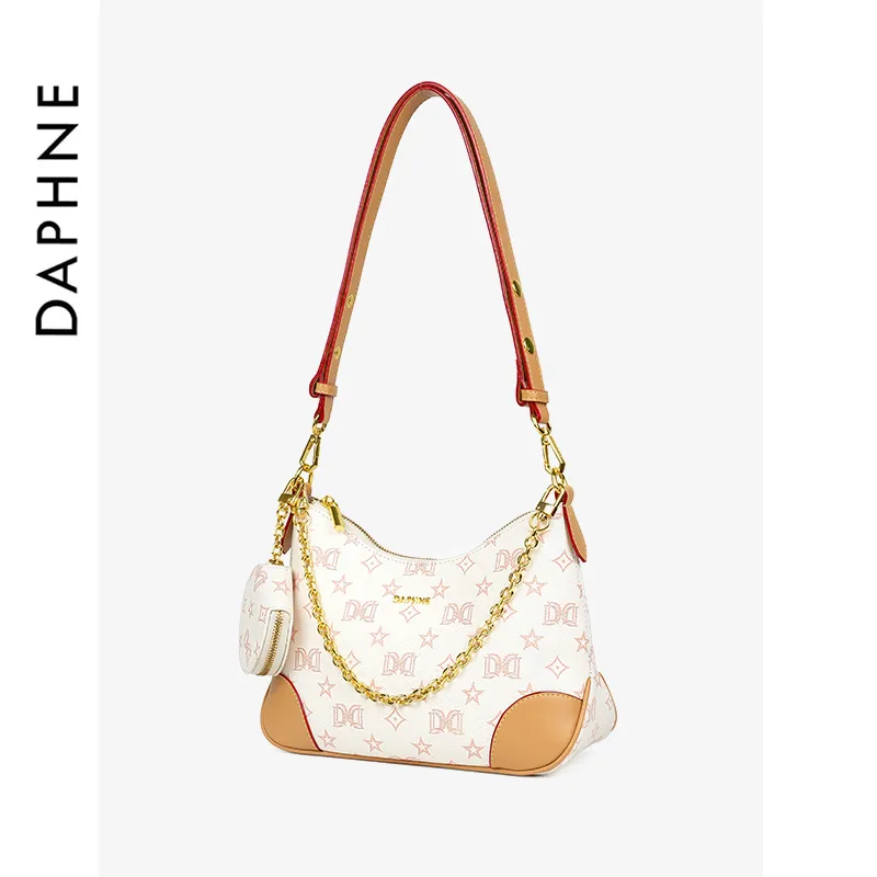 DAPHNE PVC Dumpling Bag Shoulder Bag Regular Women's White-1
